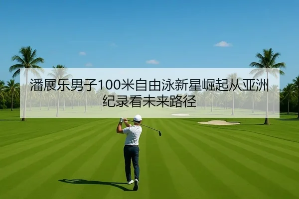潘展乐男子100米自由泳新星崛起从亚洲纪录看未来路径