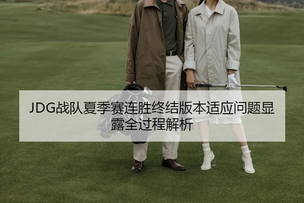 JDG战队夏季赛连胜终结版本适应问题显露全过程解析